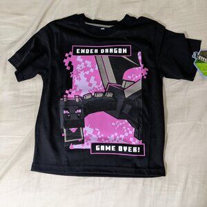 4T Minecraft Tshirt PLAY for factory defect, otherwise NWT